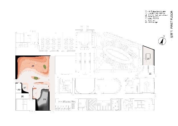 MTG Learning Center first-floor plan variant.